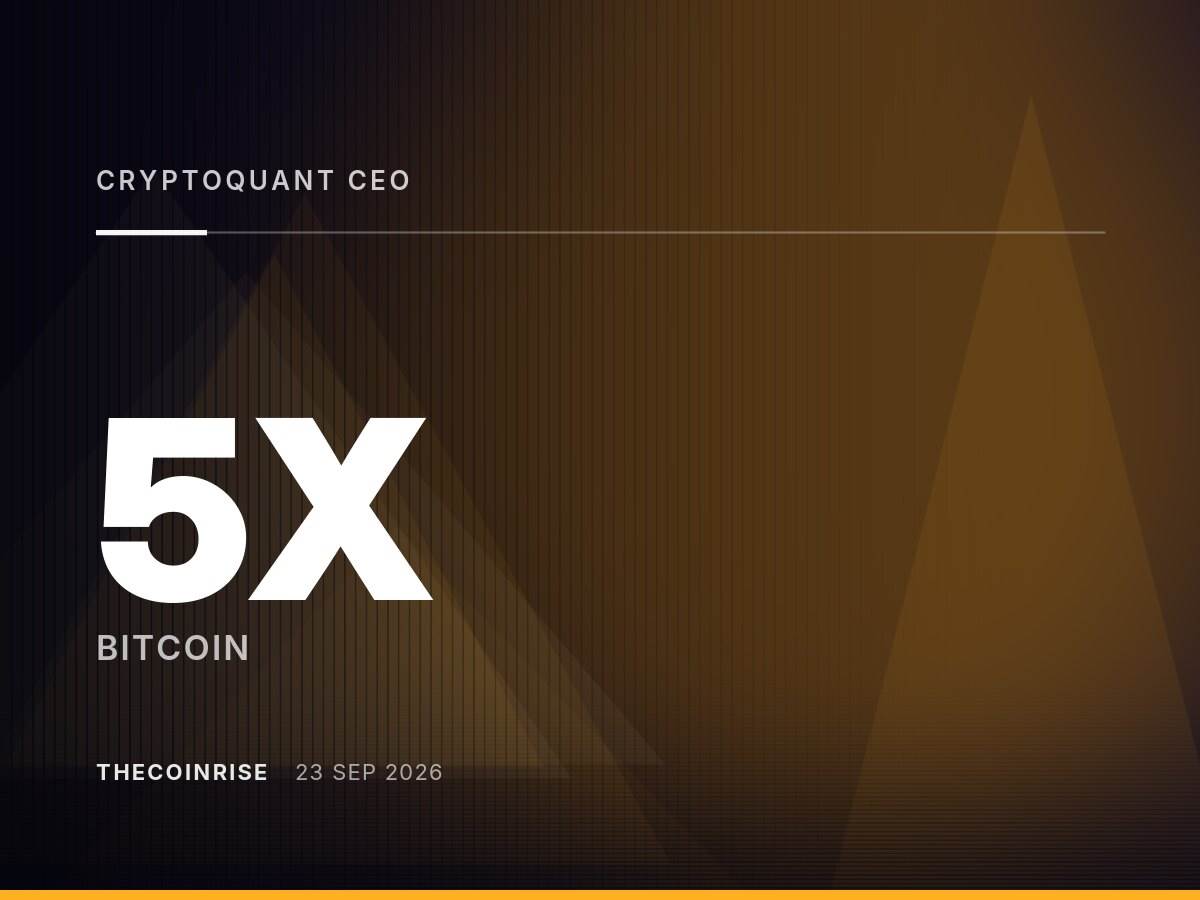 CryptoQuant CEO says the next Bitcoin bull market could bring 3-5 times gains instead of 10 times