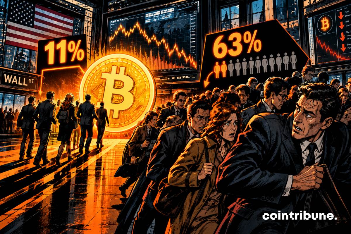 U.S. cryptocurrency holdings drop to 11%