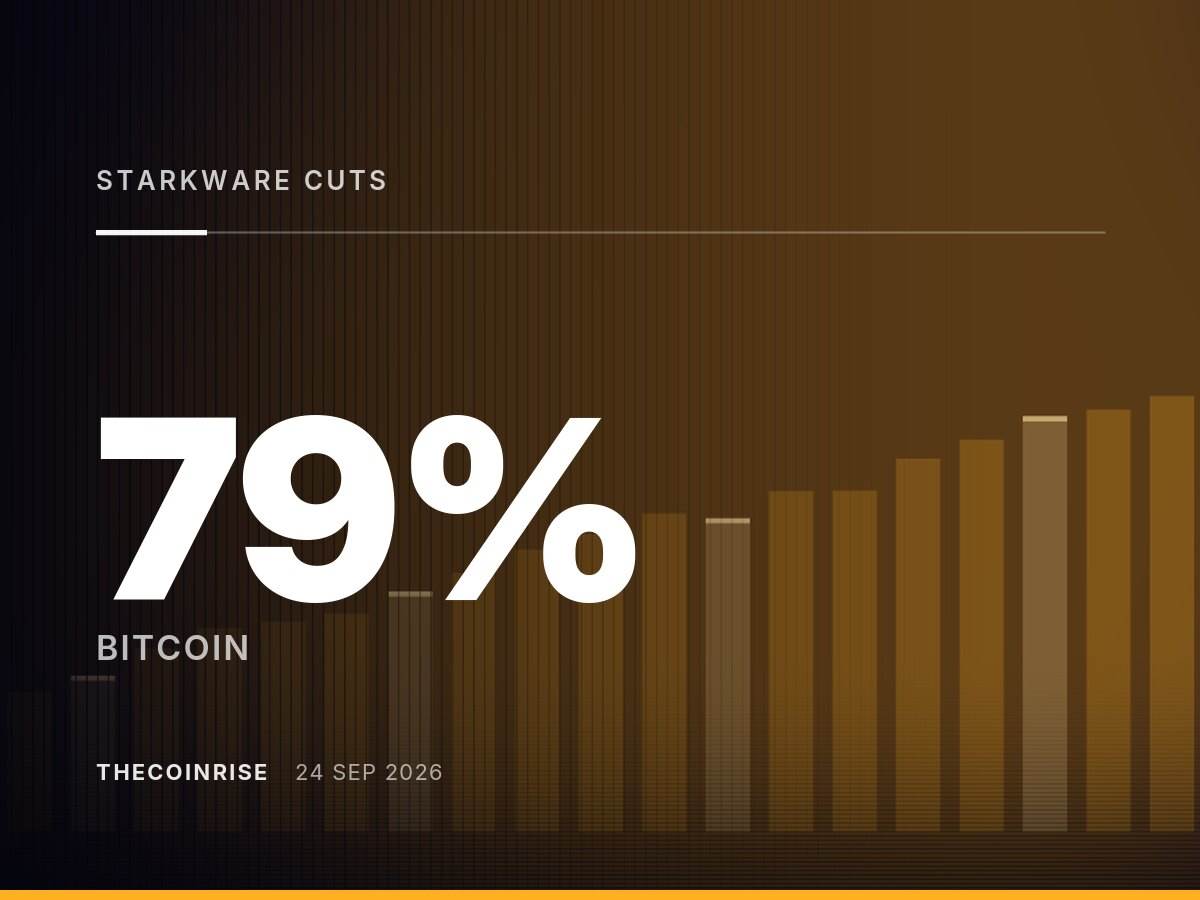 StarkWare将比特币量子安全备用方案成本降低79%
