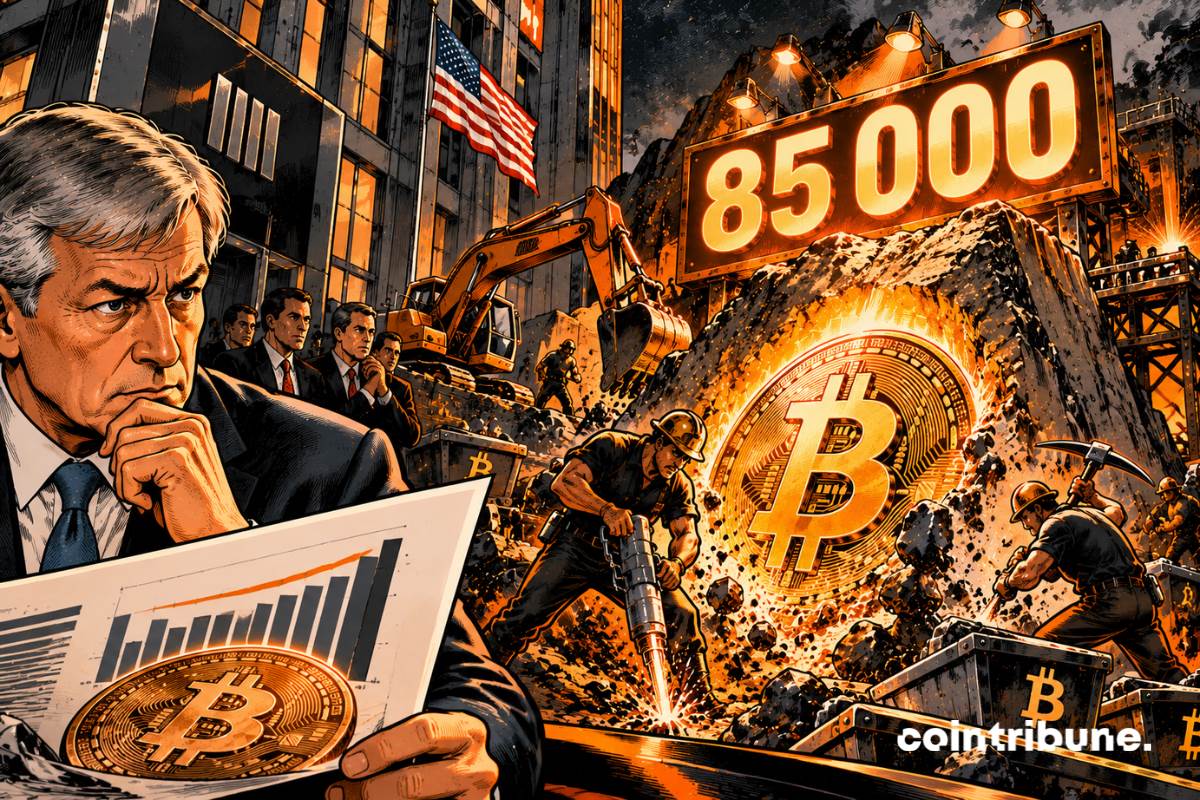比特币短暂突破摩根大通预估的8.5万美元生产成本