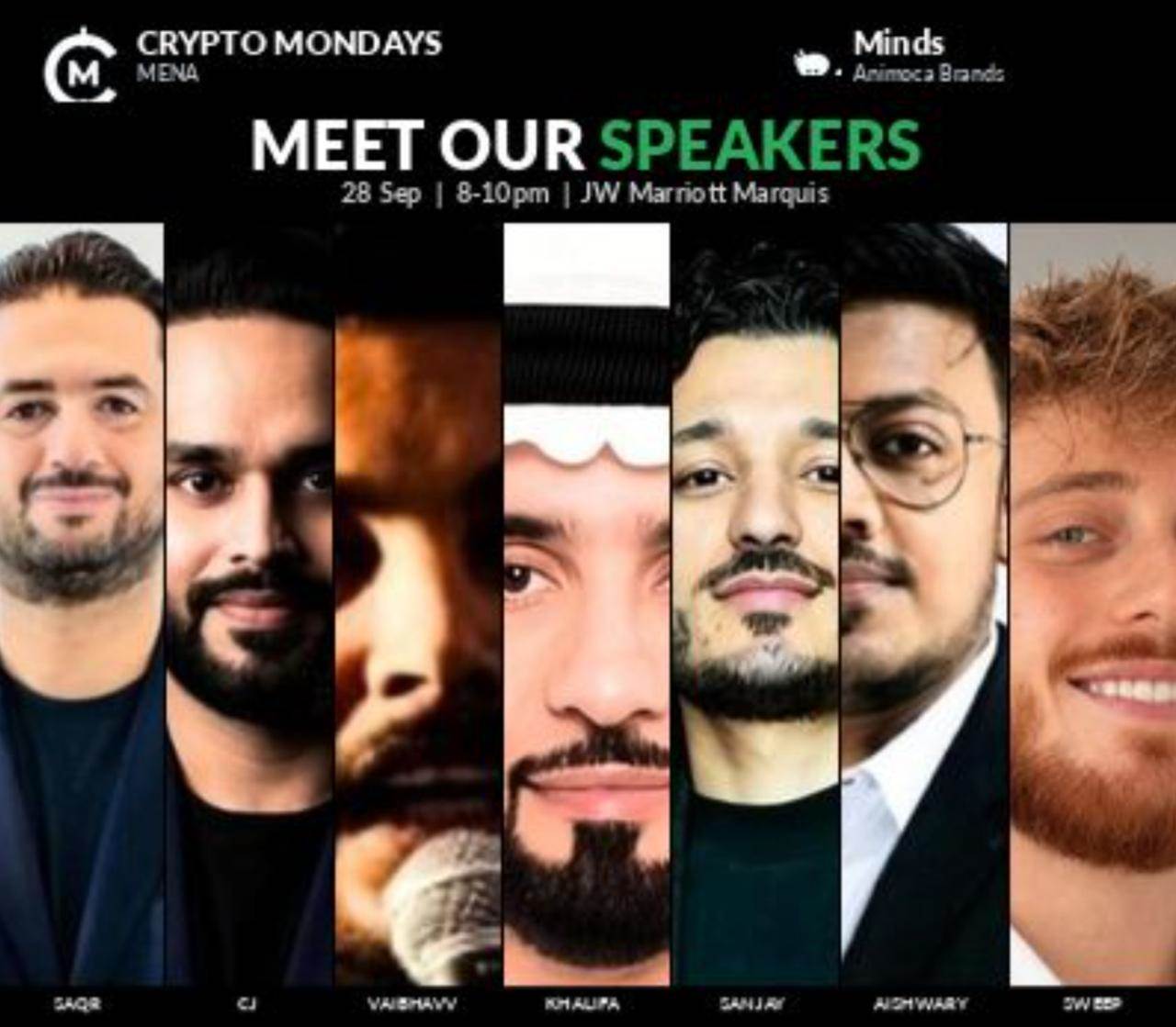迪拜，阿联酋 – 2026年9月25日 CryptoMondays在迪拜开启中东和北非新篇章