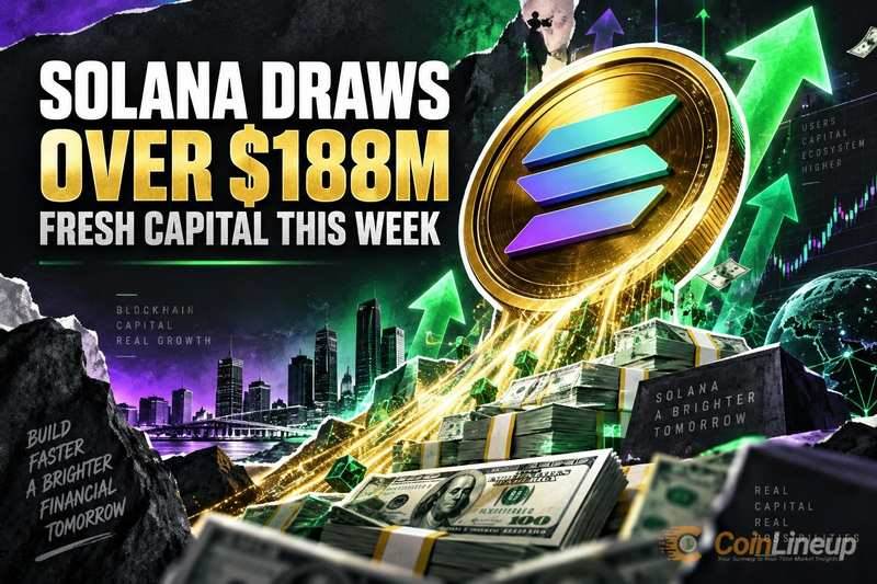 本周Solana吸引超过1.88亿美元新资金