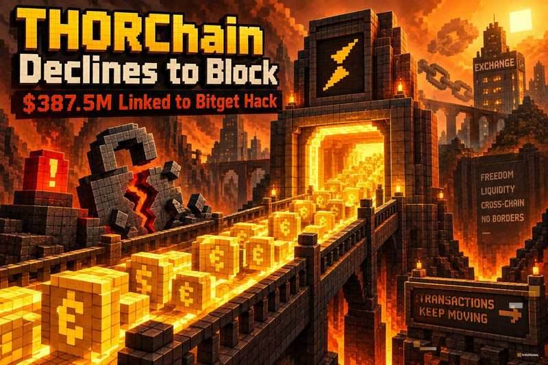 THORChain拒绝阻止与Bitget黑客攻击相关的3.875亿美元资金