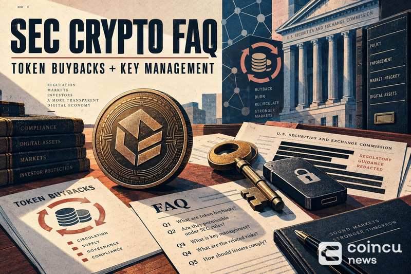 美国证券交易委员会（SEC）加密常见问题解答：代币回购与密钥管理措施