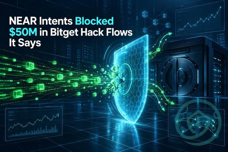 NEAR Intents 拦截了价值5000万美元的 Bitget 黑客攻击资金流，其表示