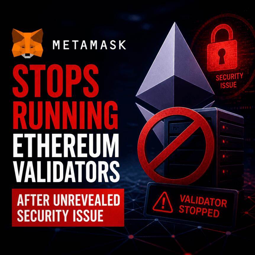 MetaMask在安全漏洞曝光后停止运行以太坊验证节点