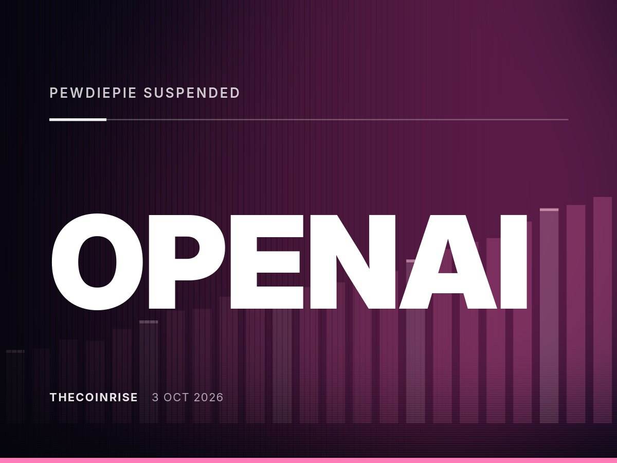 PewDiePie称在开发Ajax AI期间，OpenAI两次暂停了他的账号