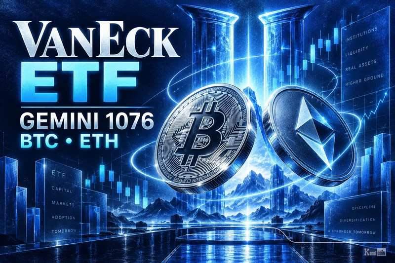 数据：VanEck ETF 钱包通过 Gemini 出售约1076万美元的 BTC 和 ETH