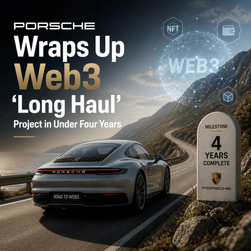 保时捷在不到四年内完成Web3“长途”项目