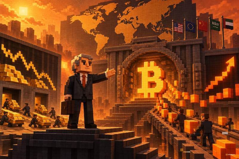Bitwise高管称主权财富基金出售黄金和外汇以买入比特币