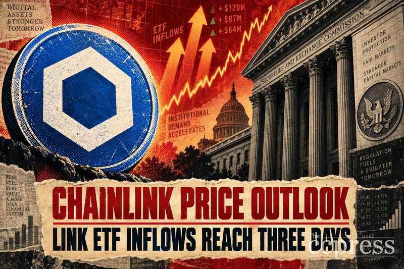 Chainlink价格展望：LINK ETF资金流入连续三日增长