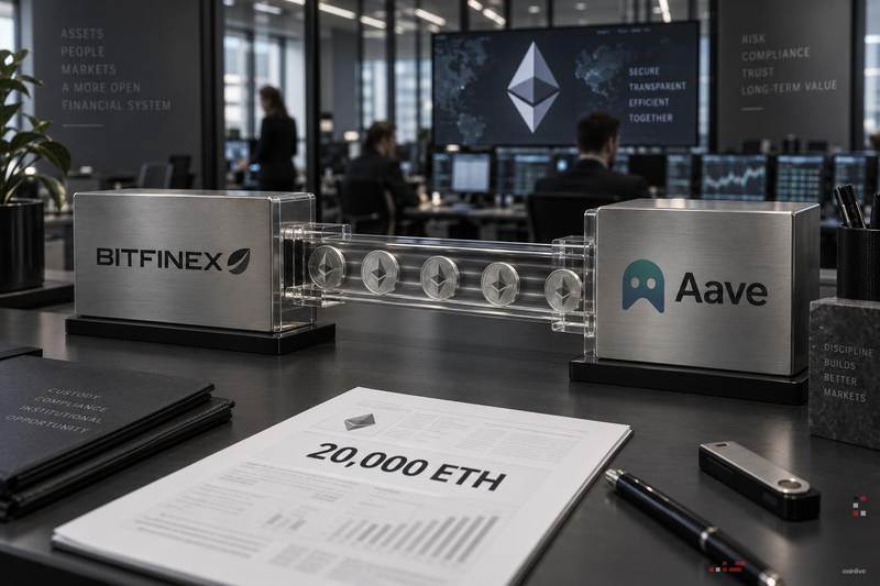 20,000枚ETH从Bitfinex转移至Aave：这意味着什么