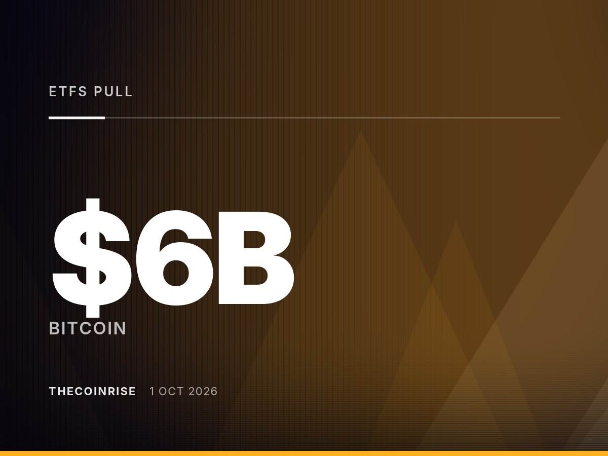 比特币ETF在第三季度吸引约60亿美元资金，BTC价格攀升近43%