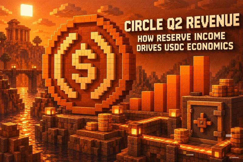 Circle第二季度收入：储备收益如何驱动USDC经济