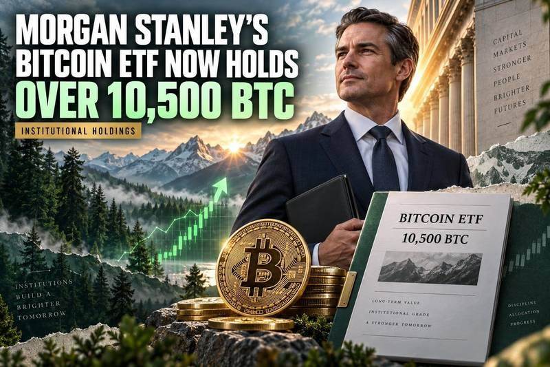 摩根士丹利比特币ETF现持有超10,500枚比特币
