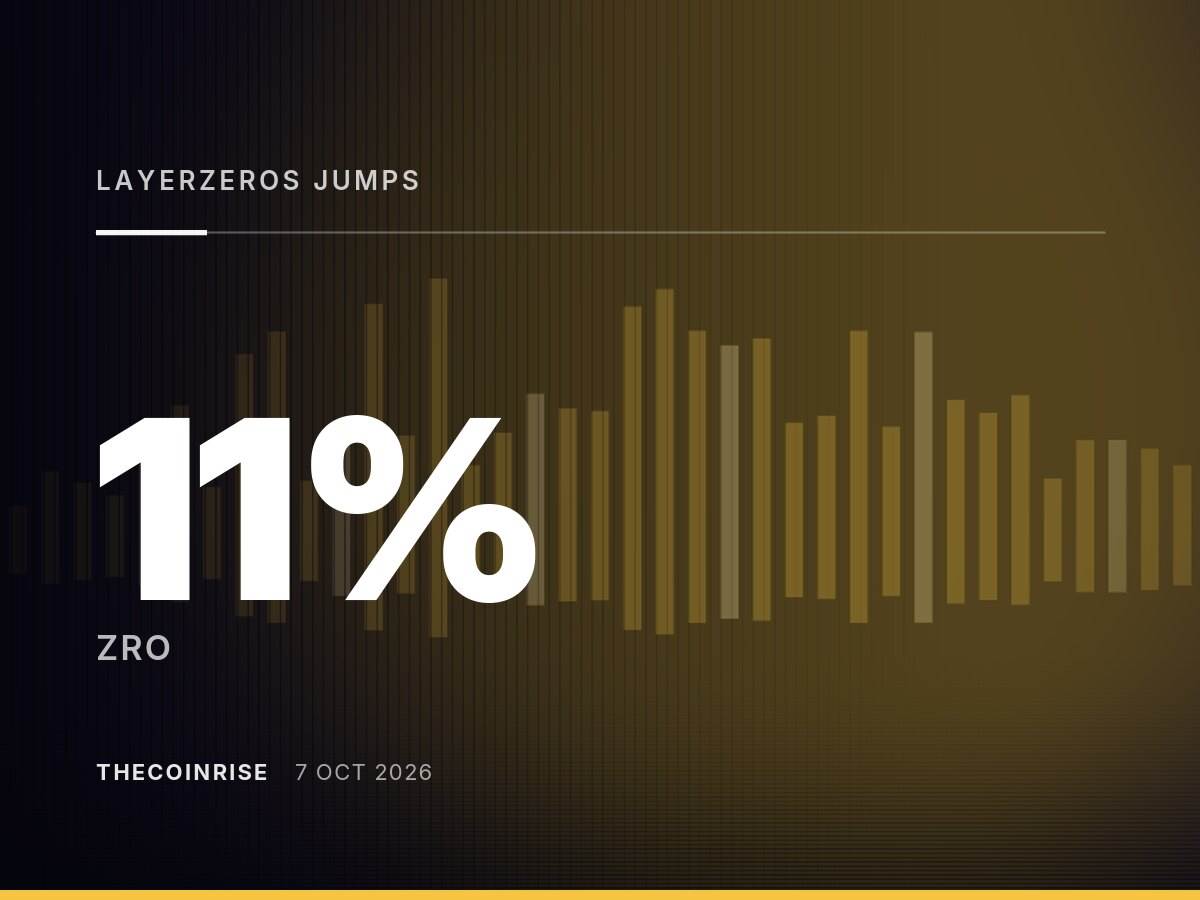 LayerZero的ZRO上涨11%，交易者质疑回购能否推动价格升至3美元
