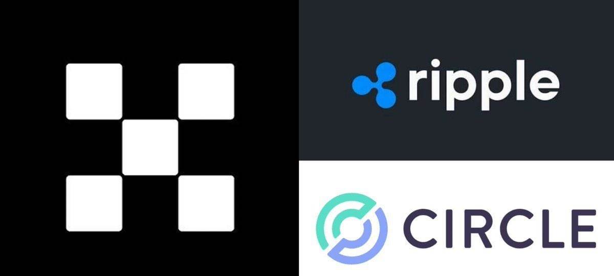 OKX获Ripple和Circle支持