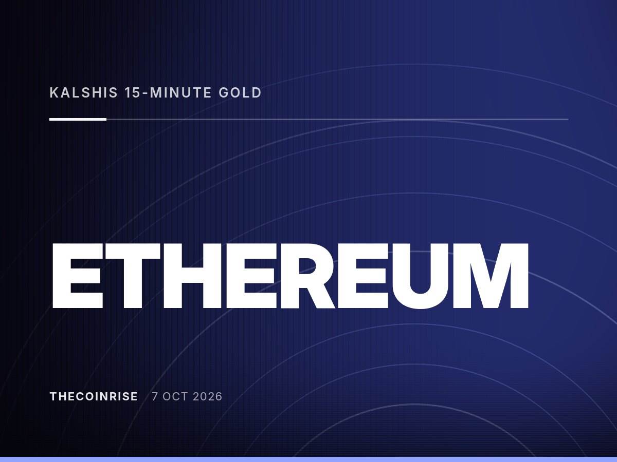 Kalshi的15分钟黄金合约交易量超越以太坊