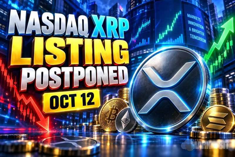 纳斯达克推迟XRP上市至10月12日：你需要知道的事
