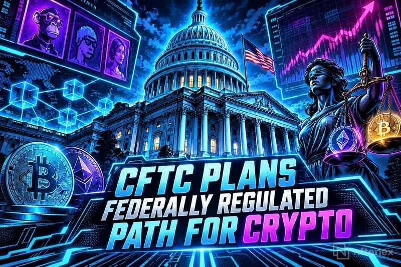 美国商品期货交易委员会（CFTC）计划为加密货币制定联邦监管路径