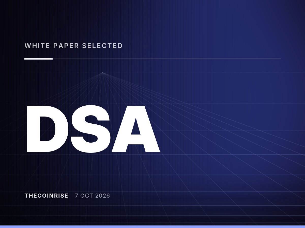 DSA白皮书入选2026年DC金融科技周获奖提交作品