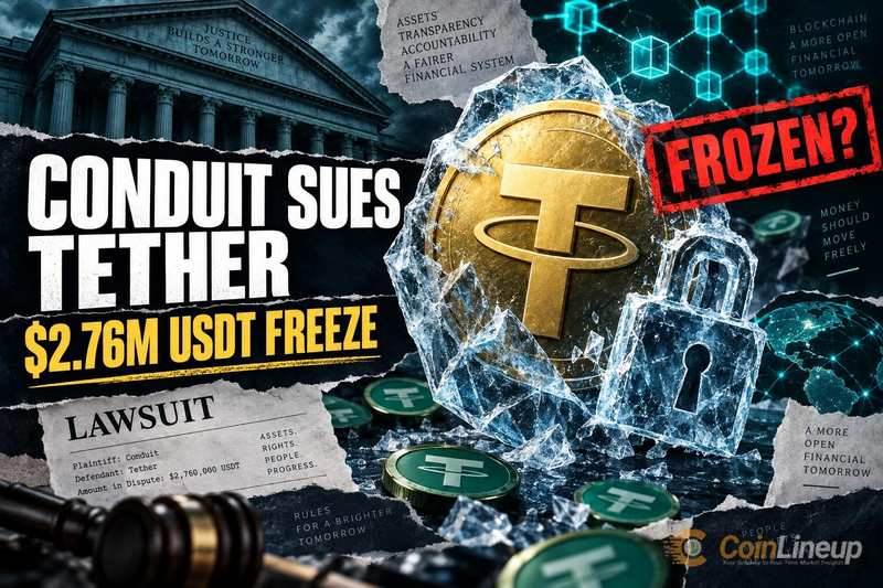 康杜伊特因276万美元USDT被冻结起诉Tether