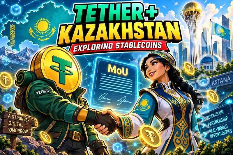 Tether与哈萨克斯坦签署谅解备忘录，探索稳定币合作