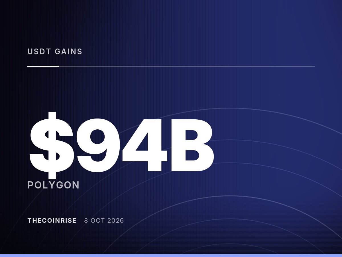USDT资产规模达940亿美元，US Bank Rail接入TRON加入Polygon开放货币栈