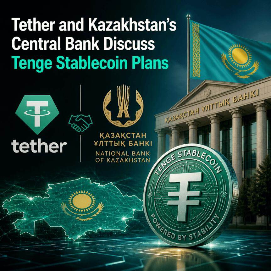 Tether与哈萨克斯坦央行讨论坚戈稳定币计划