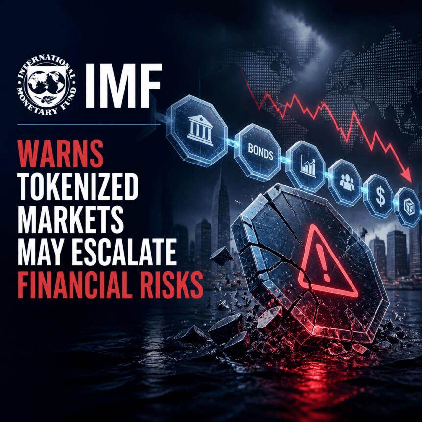 IMF警告：代币化市场可能加剧金融风险