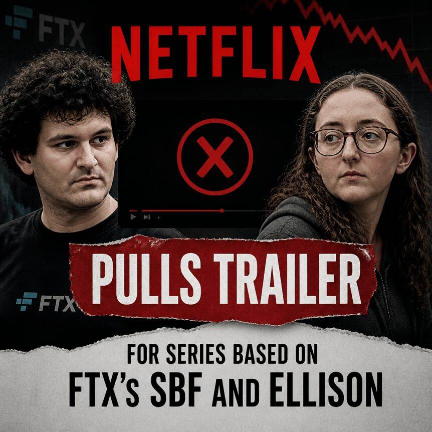 Netflix下架基于FTX创始人SBF与埃里森改编剧集的预告片