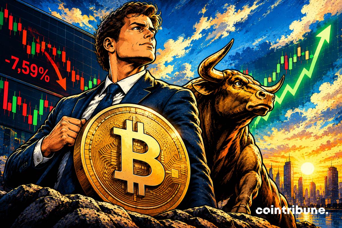比特币：下跌7.59%后，趋势依然看涨