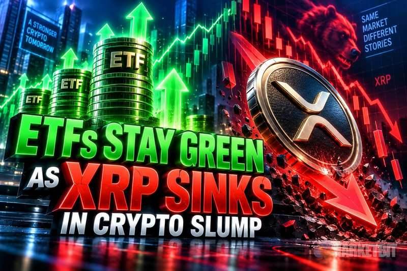 XRP价格下跌拖累加密货币市场，Ripple ETFs仍保持涨势