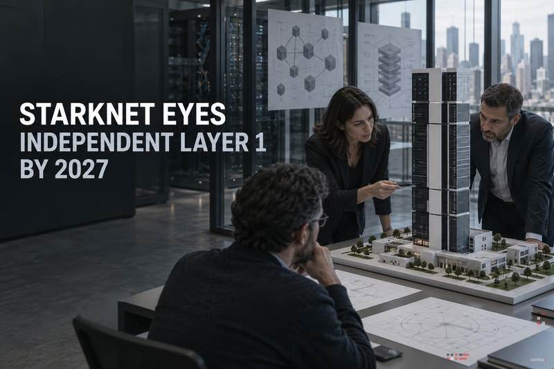 Starknet计划于2027年成为独立Layer 1
