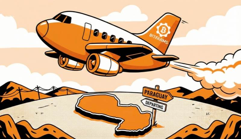 Bitfarms has sold its operations in Paraguay and is now withdrawing from Latin America.