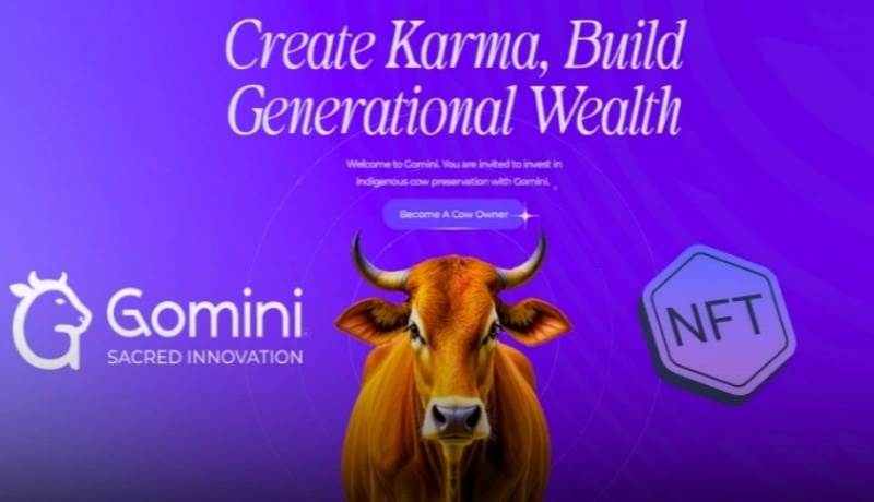 Cows are also moving towards digitalization: Indian company Gomini has introduced a NFT-based model
