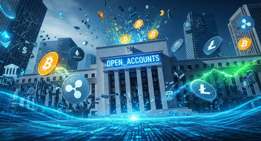 A financial crisis! The Federal Reserve has “opened accounts” to the crypto world!