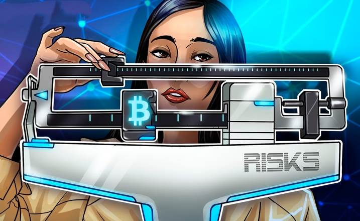 Due to the aggressive trading actions of certain traders, Bitcoin prices are at risk of falling sign