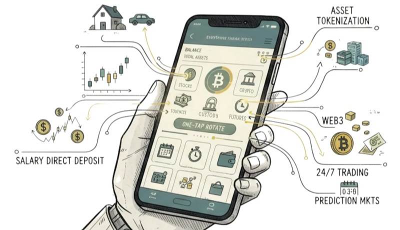 Encrypted super applications are emerging. Companies like Coinbase are redefining the financial ecos
