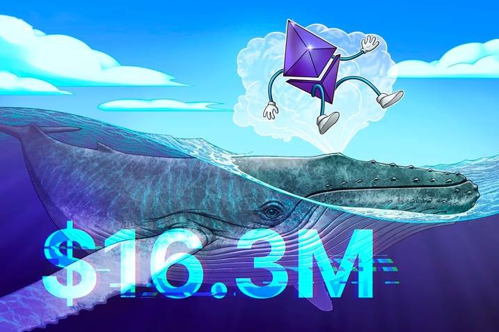 A large investor with a portfolio worth $16.3 million has sold some Ethereum (ETH) tokens. It is exp