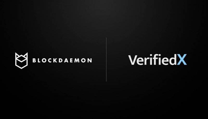 VerifiedX and Blockdaemon have announced a strategic partnership, providing scalable DeFi access cap