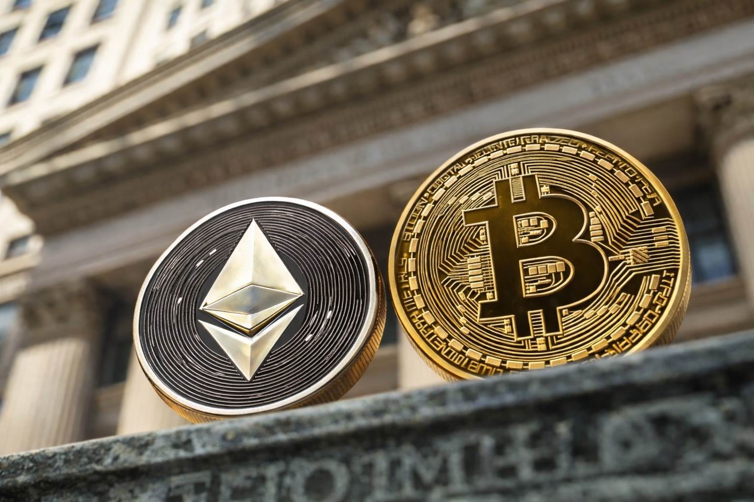 尽管ETF资金流出结束，以太坊对比特币汇率仍进一步下跌