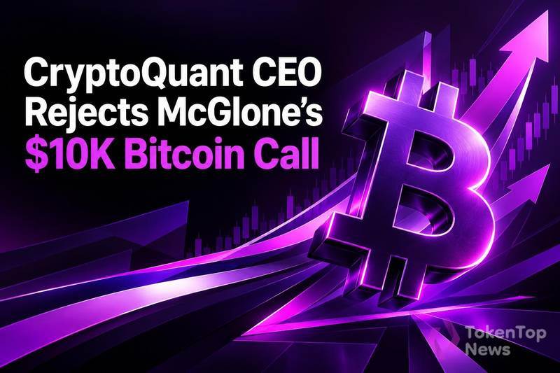 CryptoQuant CEO 拒绝麦格隆的1万美元比特币预测