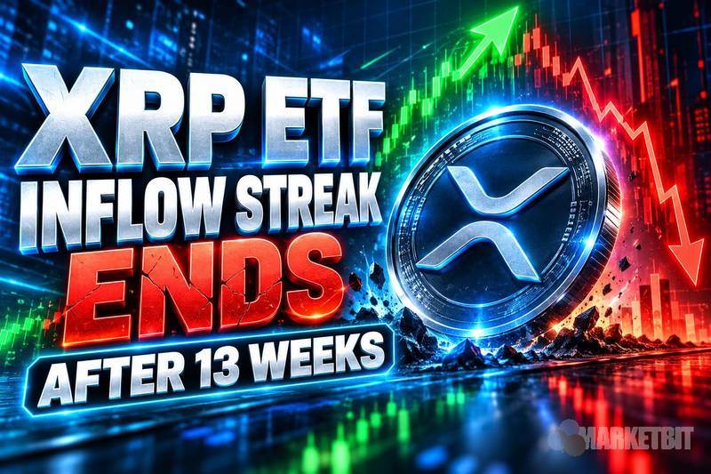 XRP ETF连续13周流入势头终结