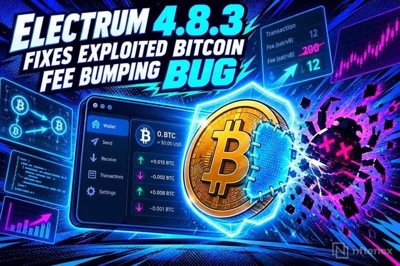 Electrum 4.8.3修复了被利用的比特币费用提升漏洞