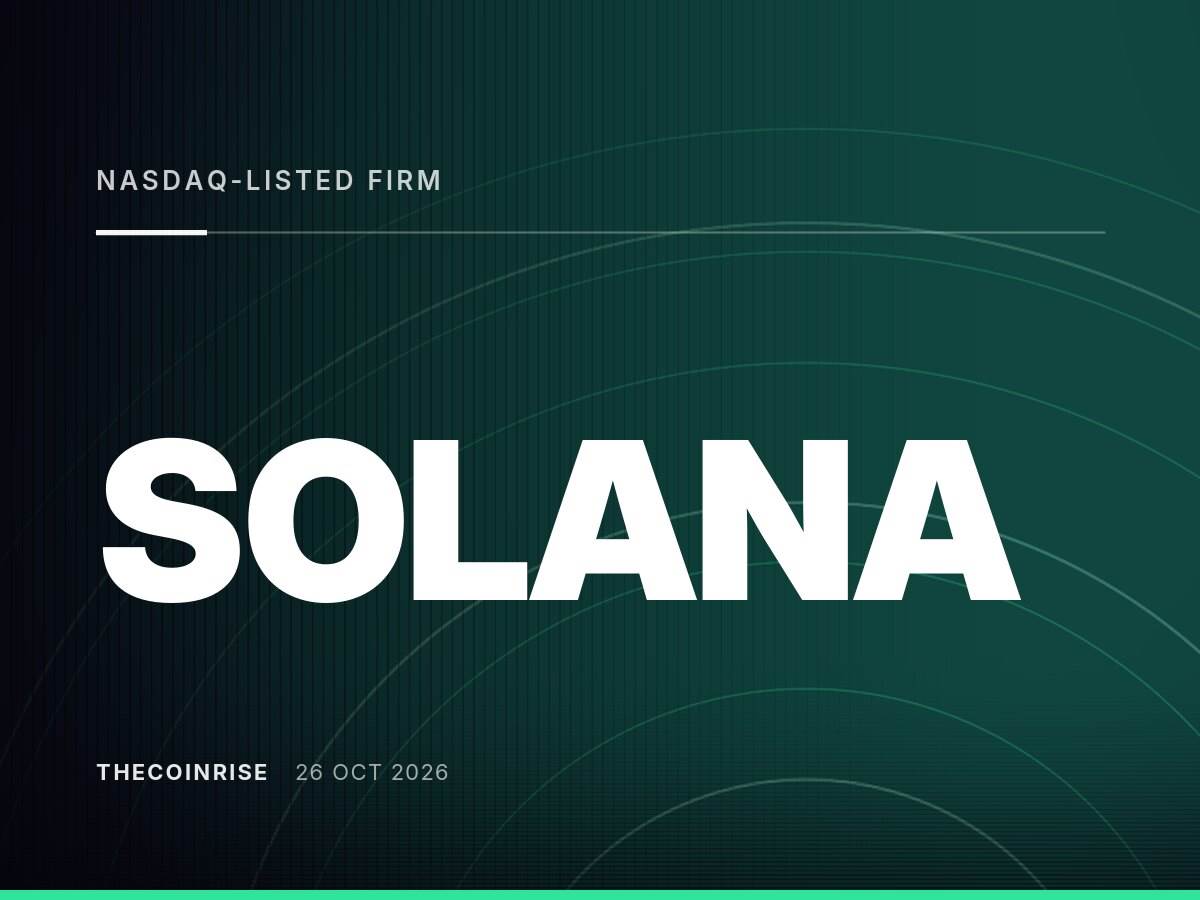 纳斯达克上市的Solana公司获香港OASES战略企业地位