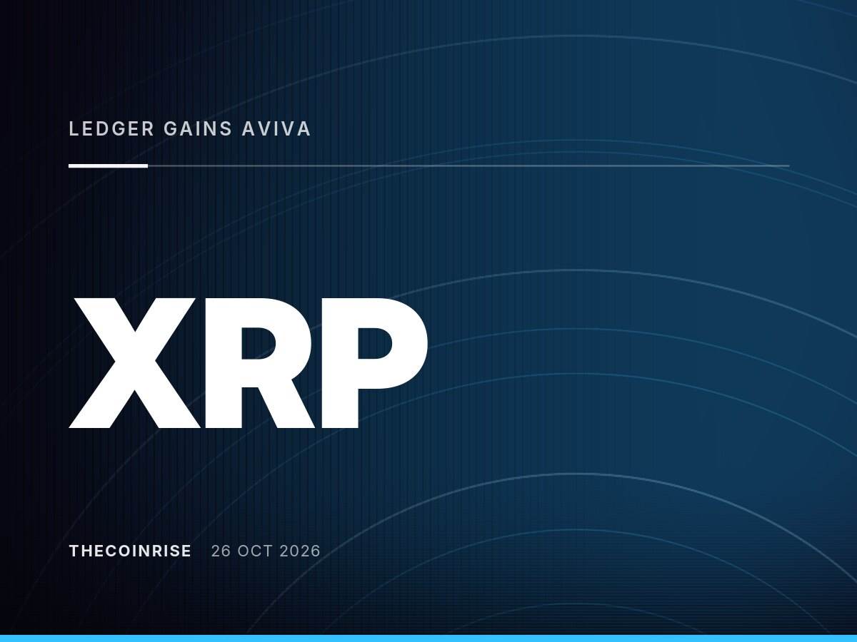 XRP账本迎来Aviva Investors最大规模基金代币化项目