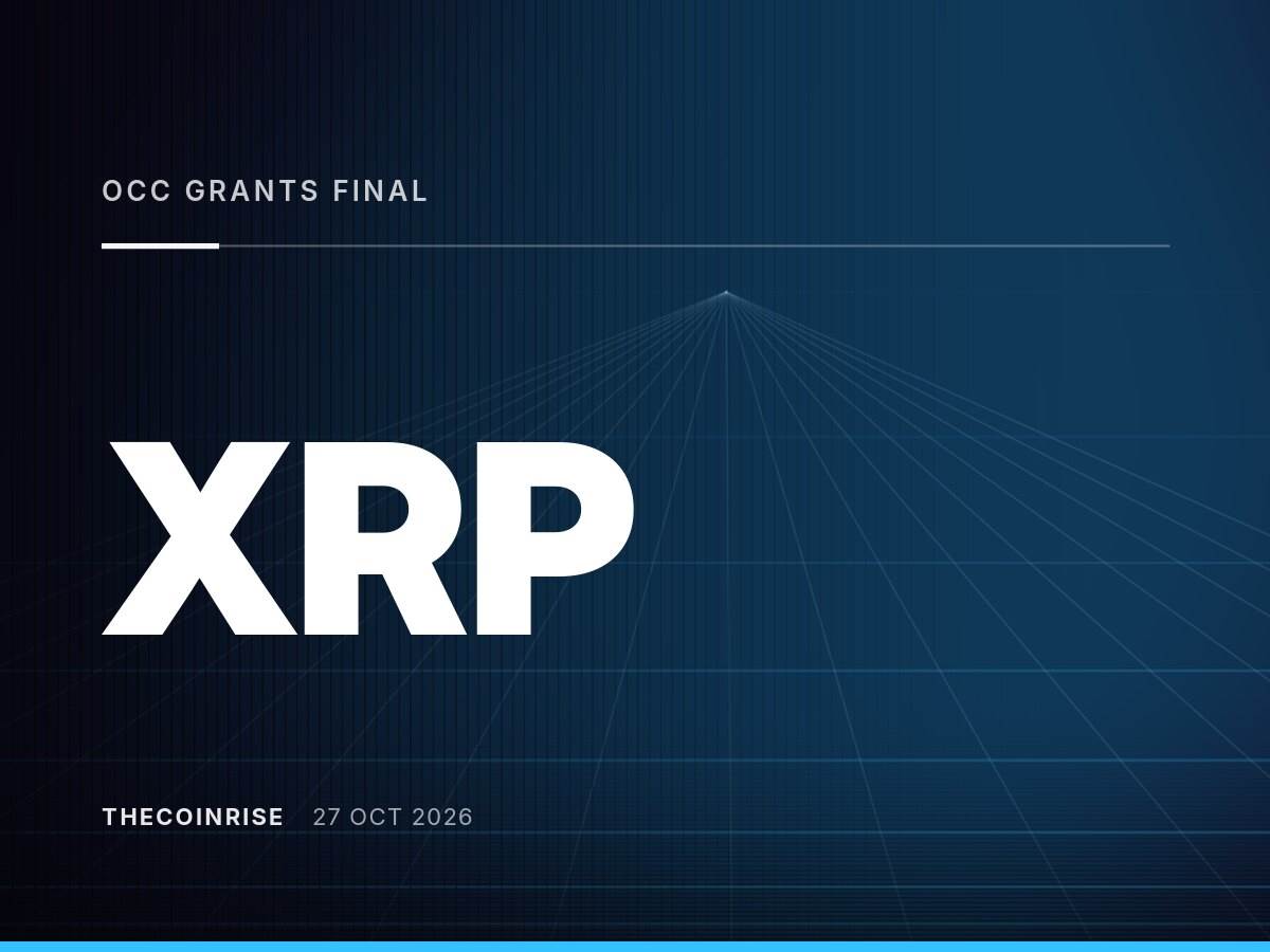 OCC正式批准Ripple国家信托银行托管加密货币