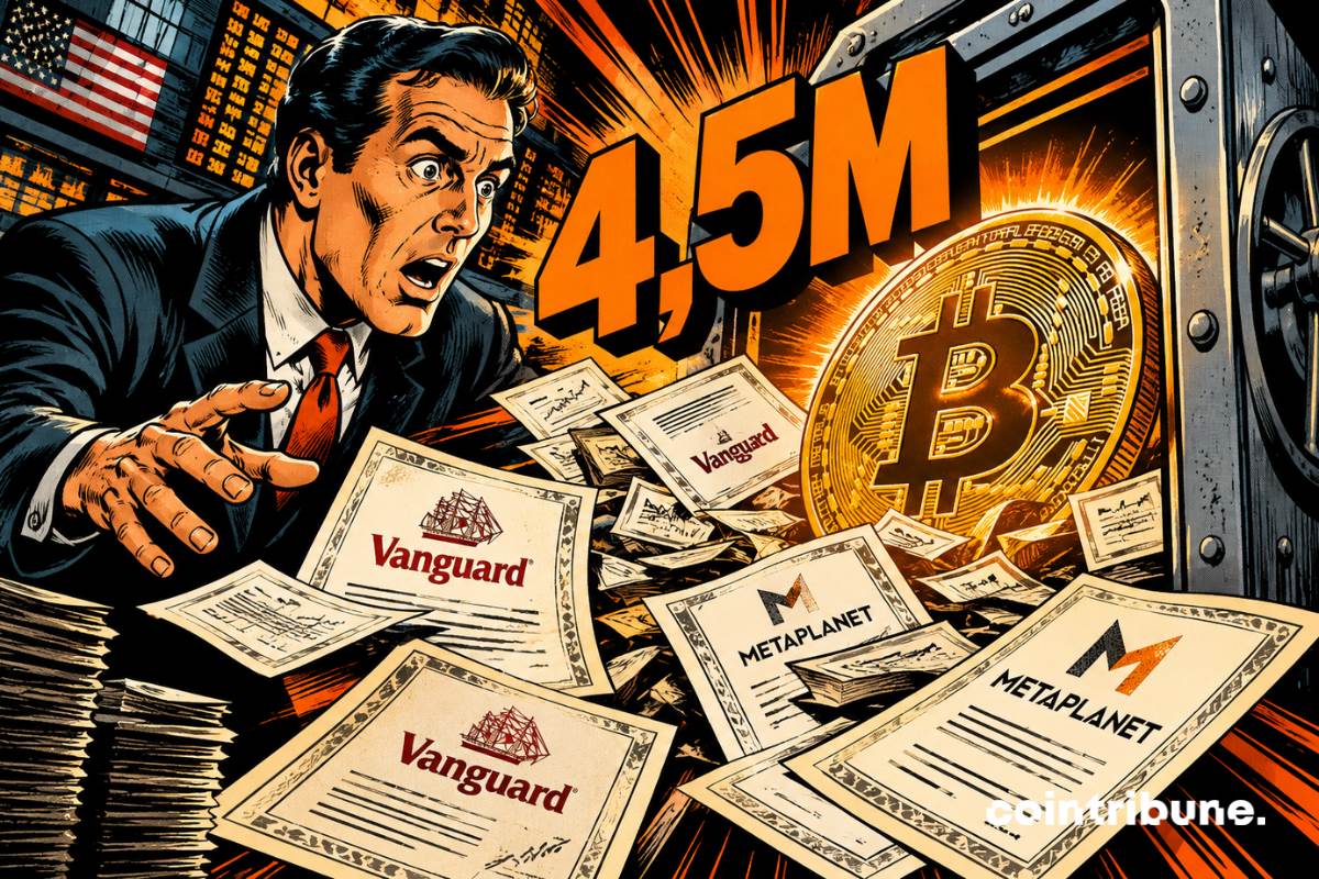 比特币：先锋集团增持450万股Metaplanet股份，进一步加码布局