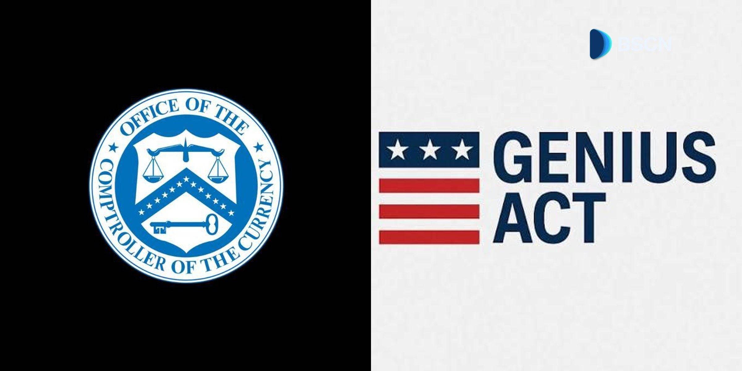 美国OCC敦促银行成为GENIUS法案下的稳定币发行商